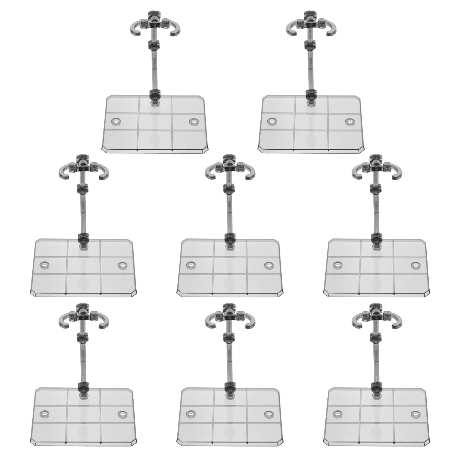 Action Figure Stand - 8 قطع من حوامل شخصيات الأكشن