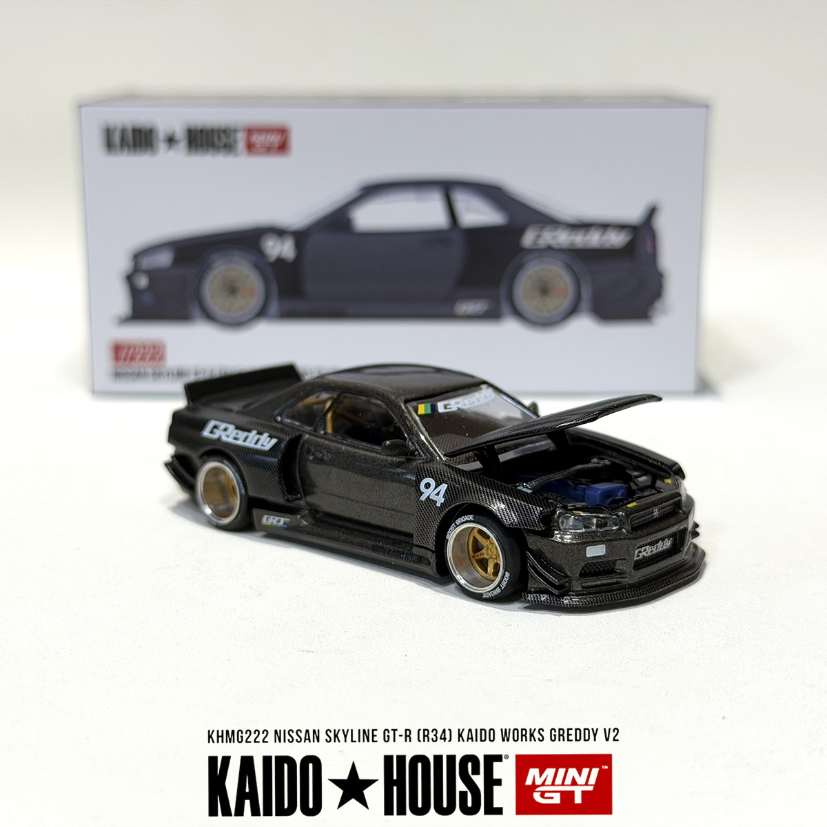 ميني جي تي × كايدو هاوس 1:64 ن - مراجعة Die Cast Car 1 64 وسعره