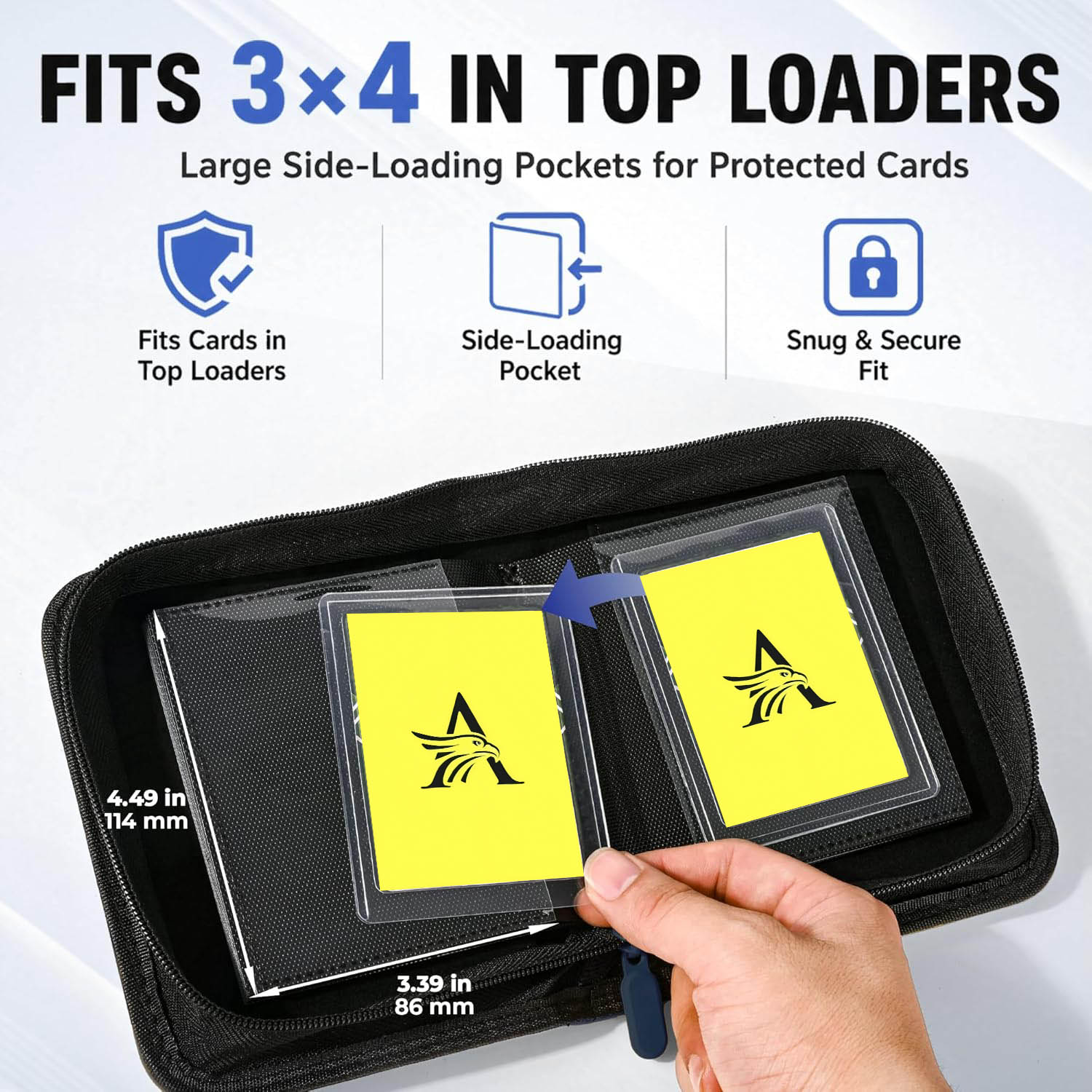 حافظة بطاقات ذات تحميل علوي، ج - مراجعة Card Top Loader وسعره
